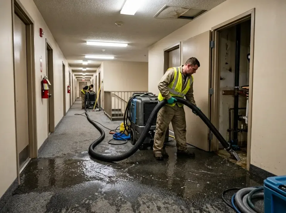 multi-unit-apartment-hallway-f-005 — frequently asked questions, Emergency Burst Pipe Water Extraction & Removal in Potomac…